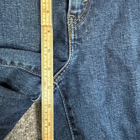 Levis SilverTab Jeans Womens 28x27 Blue Denim Denim Mom Jean High Rise - Picture 7 of 12